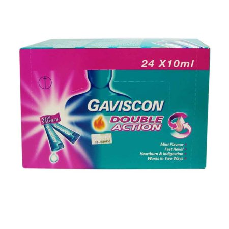 Gaviscon Double Action (sachet) 10ml 24s