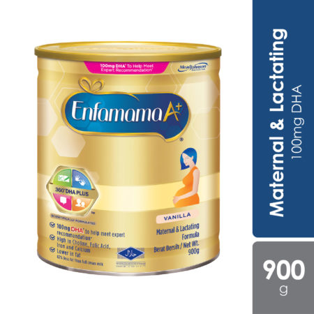 Enfamama A+ Maternal & Lactating Milk Formula (Vanilla) 900g | For Pregnant & Lactating Moms