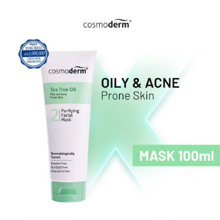 Cosmoderm Tea Tree Oil Purifying Facial Mask 100ml