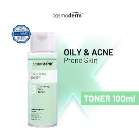 Cosmoderm Tea Tree Oil Clarifying Face Toner 100ml