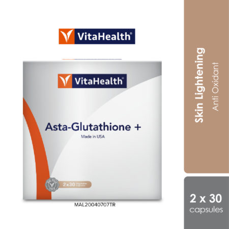 Vitahealth Asta-glutathione Plus 2x30s | Skin Health