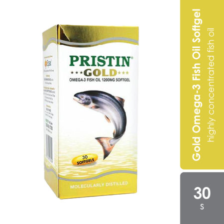 THC Pristin Gold Omega 3 Fish Oil 30s | Brain Health