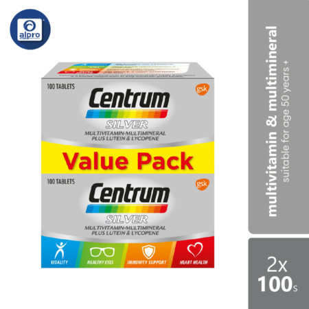 Centrum Silver Multivitamins 2x100s | Prevent Vitamin Deficiency