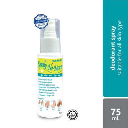 Smelly No More Eliminates Body Odour Spray | Unisex Deodorant