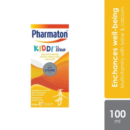 Pharmaton Kiddi Syrup 100ml | Enhance Kid's Appetite