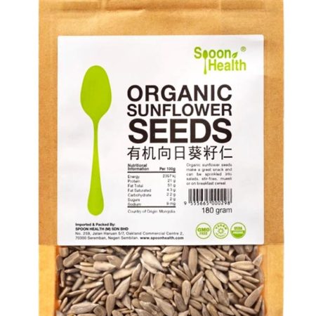 Spoon Health Organic Sunflower Seeds 180g