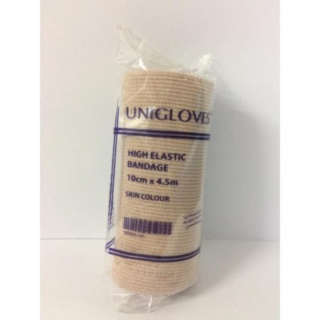 Unigloves High Elastic Bandage 10cmx4.5m 12s