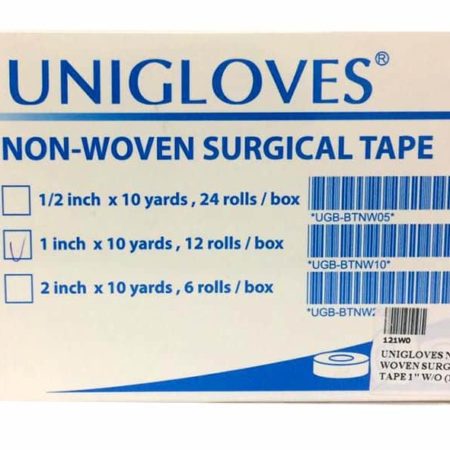 Unigloves Surgical Tape (non Woven) 1 Inch X10 Yards 12s