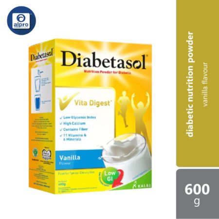 Diabetasol Milk Vanilla 600g| Help Control Blood Sugar