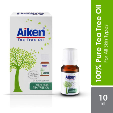 Aiken 100% Pure Tea Tree Oil 10ml