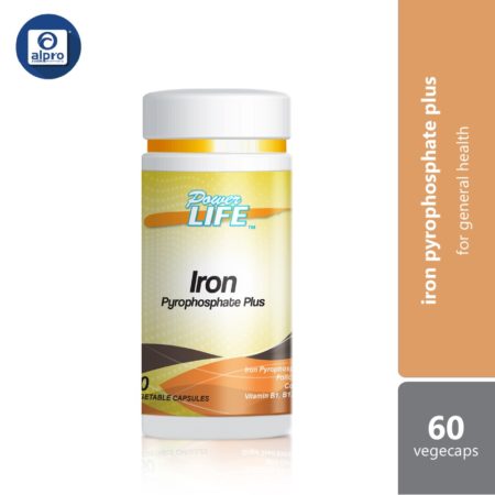 Powerlife Iron Pyrophosphate Plus 60s | Good Iron Absorption