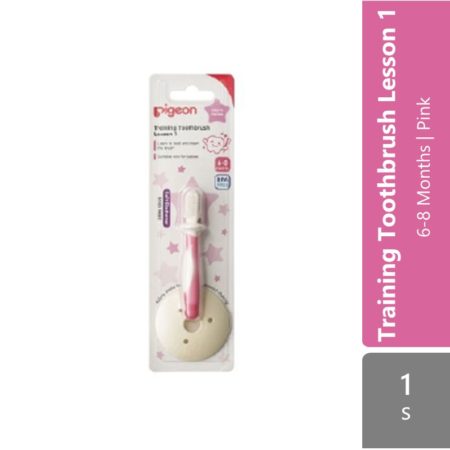 Pigeon 11827 Train Toothbrush Lesson 1 Pink 1s