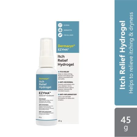 Dermacyn Ezyma Hydrogel Spray 45g | Itchy Relief Anti-Microbial Anti-Inflammatory ( Eczema & Dermatitis)