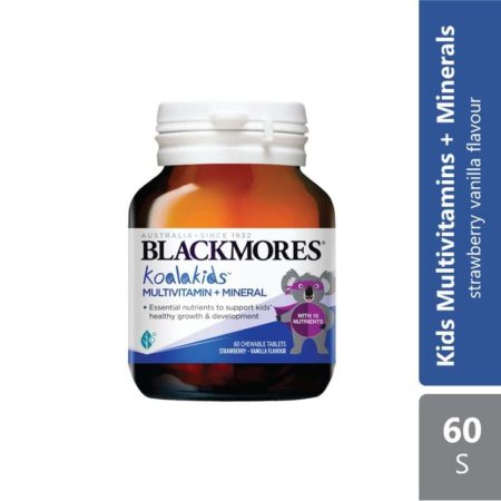 Blackmores Kids Multivitamin + Minerals Strawberry 60s | Promotes Healthy Immune System