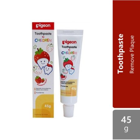 Pigeon Toothpaste Children Strawberry Flavour 45g