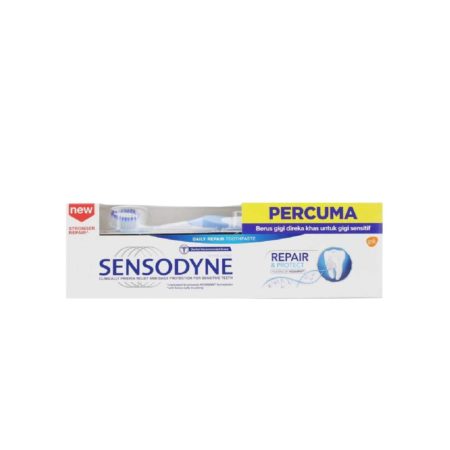 Sensodyne Repair & Protect 100g Free Toothbrush | Promotes Healthy Gums