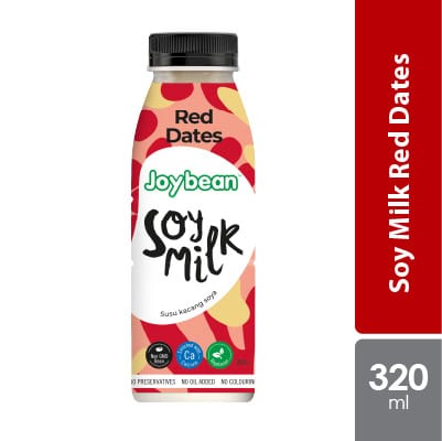 Joybean Red Dates Soymilk 320ml Soybean From Canada