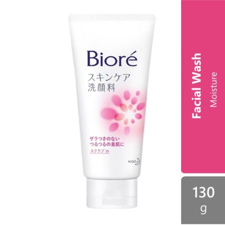 Biore Sc Facial Foam Scrub In 130g(Pink)