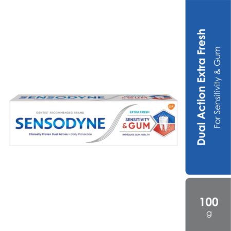 Sensodyne Sensitivity & Gum Extra Fresh 100g | Effectively Relieving Tooth