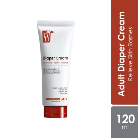 DD Adult Diaper Cream | Formulated In Europe To Relieve Skin Rashes