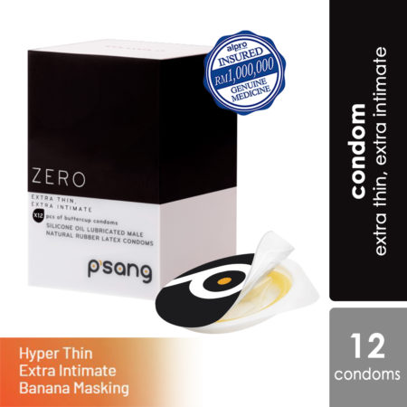 P'sang Zero Hyperthin Condom 12s | Banana Scent Condom