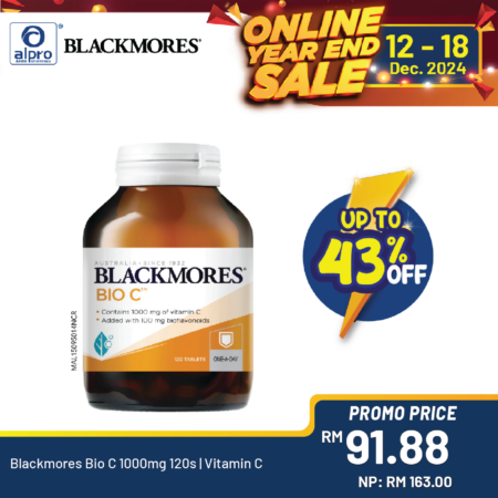 Blackmores Bio C 1000mg 120s | Vitamin C