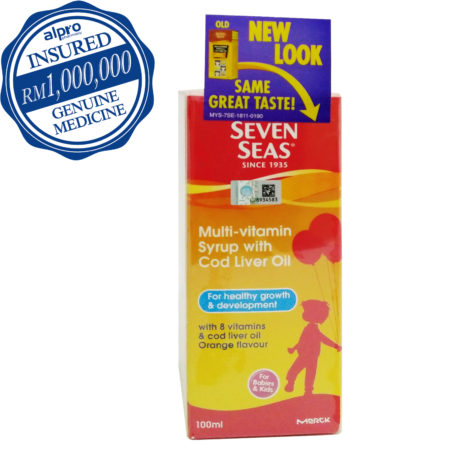 Sevenseas Multivitamin Syrup 100ml | For Infants & Adults