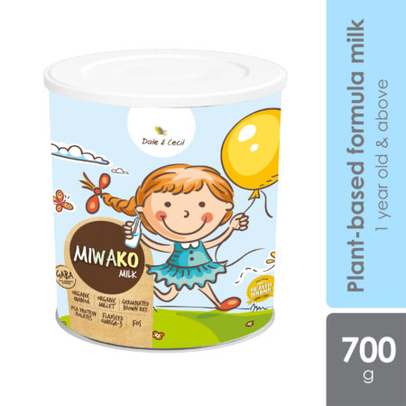 Miwako Grain Plant-based Nutrition Children's Milk Formula 700g | For Age 1 Year Old & Above