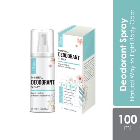 Oreginal Mineral Deodorant Spray 100ml | Control Body Odor Naturally