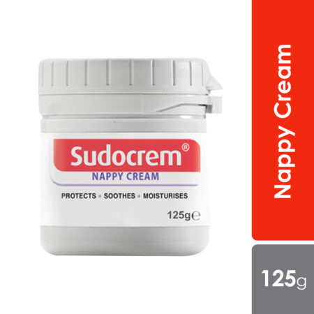 Sudocrem Nappy Rash Cream 125g | Soothes and Protect Skin