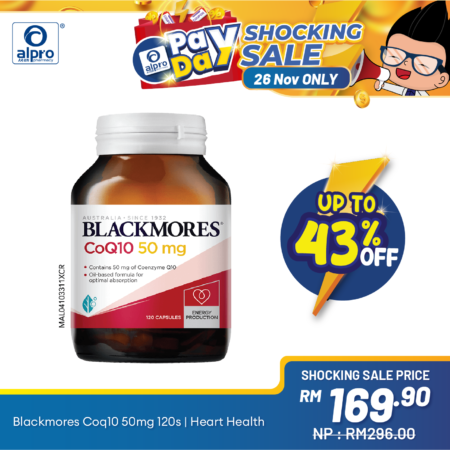 Blackmores CoQ10 50mg 120s | Heart Health