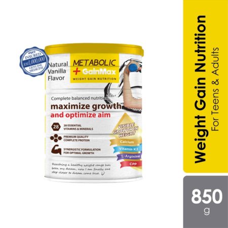 Metabolic + GainMax 850g | Weight Gain Nutrition