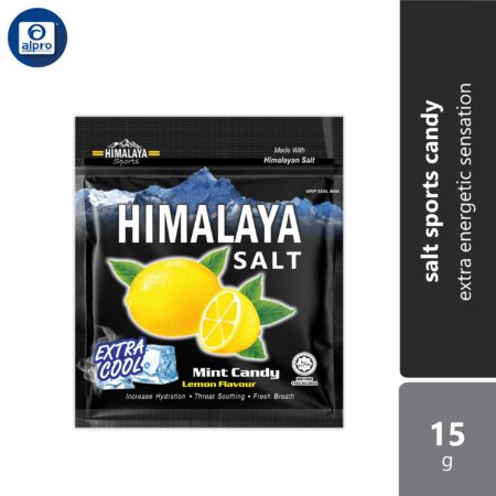 BF Himalaya Salt Sports Candy Extra Cool Lemon 15g | Extra Energetic Sensation