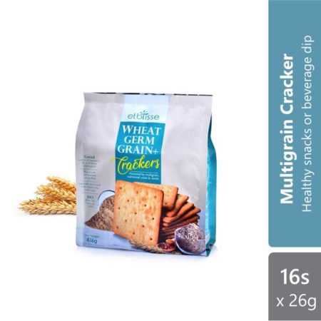 Etblisse Wheat Germ Grain+ Crackers 29g 16s | Multigrain Cracker