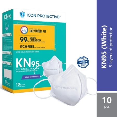 Icon Protective 3D KN95 10s | White