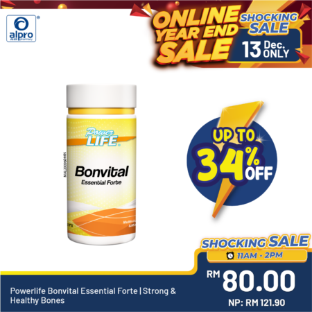 Powerlife Bonvital Essential Forte | Strong & Healthy Bones