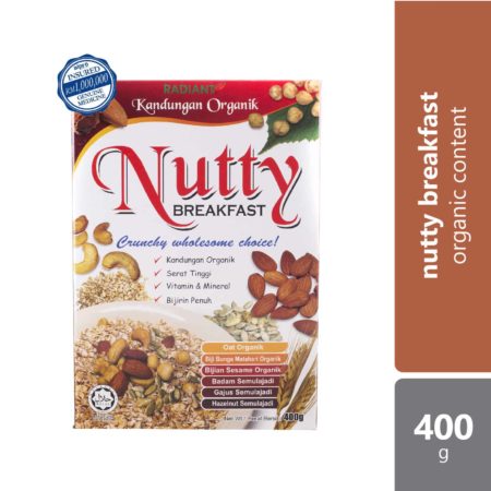 Radiant Organic Breakfast (Nutty) 400G | Breakfast Oats