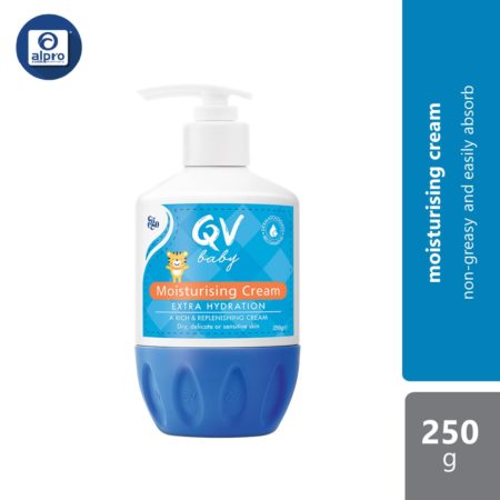 Ego QV Baby Moisturizing Cream 250g | Non-Greasy and Easily Absorb