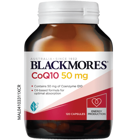 Blackmores CoQ10 50mg | Enhance Energy Production