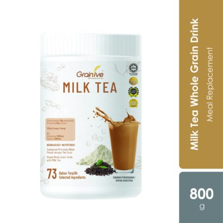 Grainlive Milk Tea 800g | Provides Energy