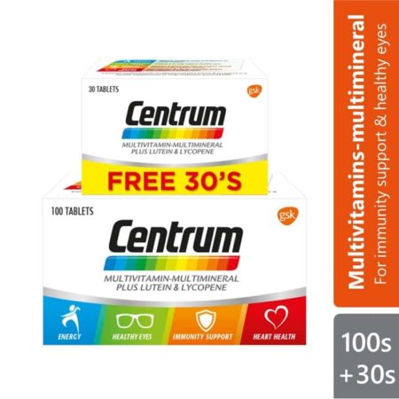 Centrum Multivitamin 100s W/30s | Provide Nutritional Foundation