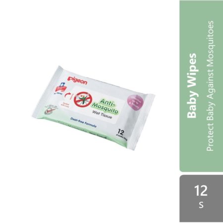 Pigeon 79502m Antimosquito Wet Tissue 12s