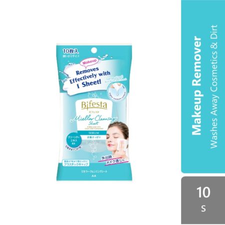 Bifesta Micellar Cleansing Sheet 10s ( Sebum  Brightup  Moist )