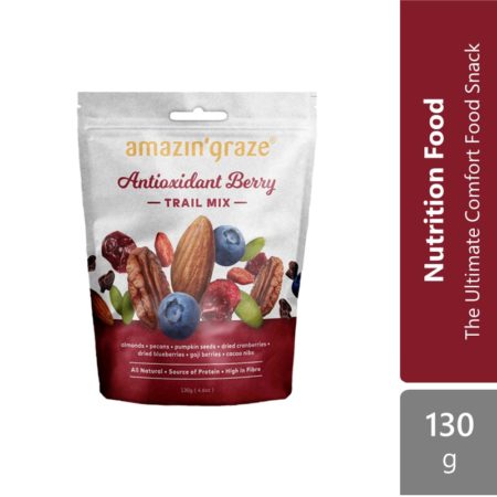 Amazin' Graze Trail Mix 130g ( Antioxidant Berry  Nutty Protein