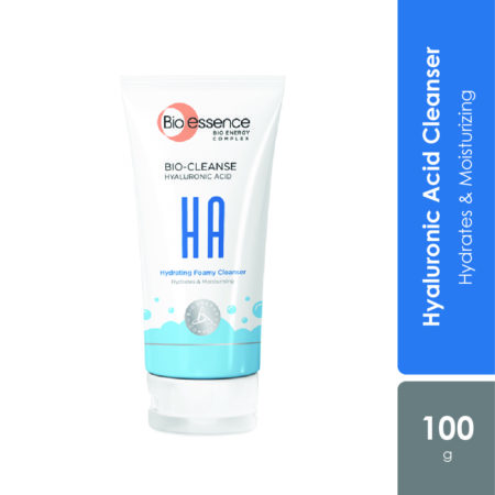 Bio Essence Bio-Cleanse Hyaluronic Acid Hydrating Foamy Cleanser 100g | Hydrates & Moisturizing