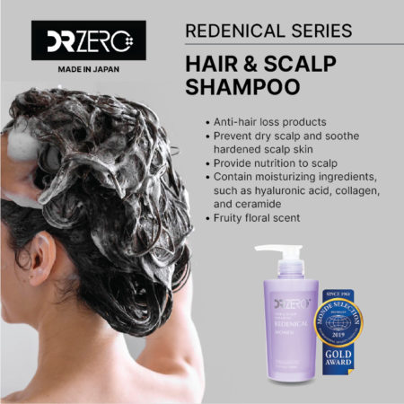 Dr Zero Redenical Hair & Scalp Shampoo & Conditioner Women 400mlx2