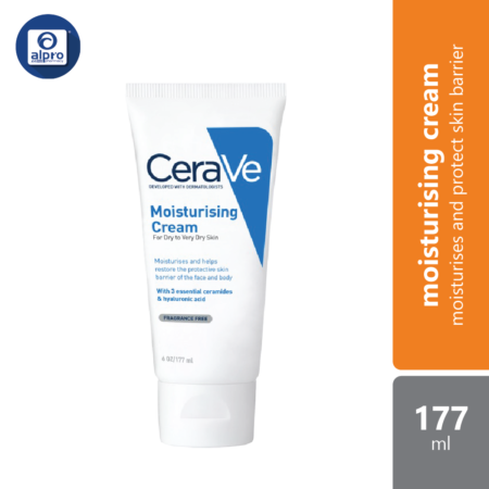 Cerave Moisturizing Cream 177ml | Restore The Look And Feel Of Smooth