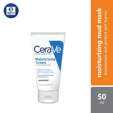 Cerave Moisturizing Cream 50ml | Restore The Look And Feel Of Smooth