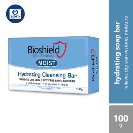 Bioshields Moist Hydrating Cleansing Bar 100g