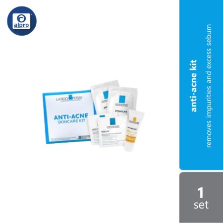 La Roche-Posay Anti Acne Skincare Kit | Removes Impurities and Excess Sebum